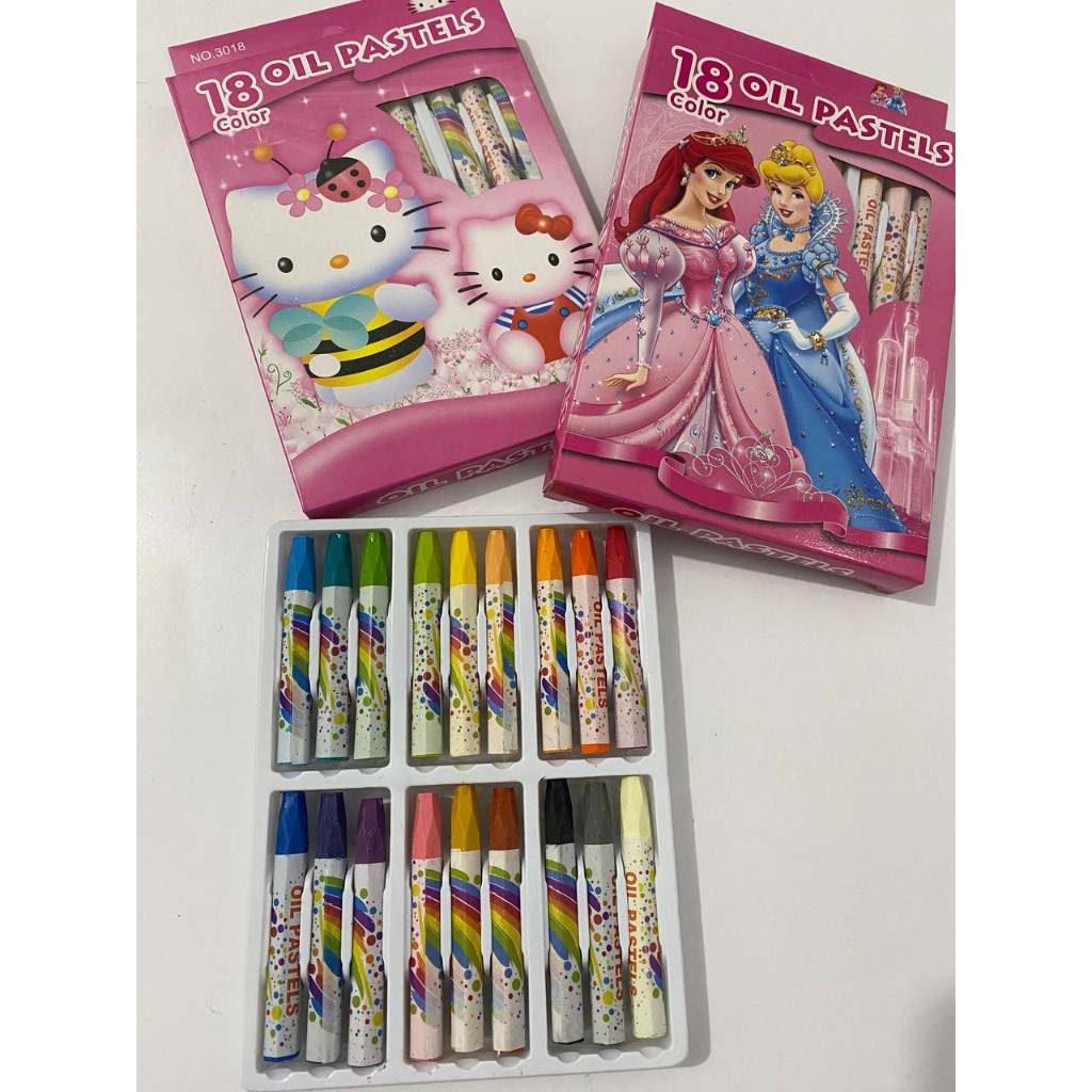 

Crayon Karakter 18 Warna / Crayon mewarnai anak