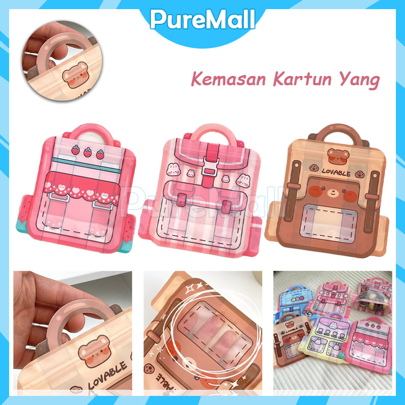 

Kantong Plastik Souvenir Aksesoris Zipper Lock Aesthetic Lucu / Perlengkapan Pesta Kantong