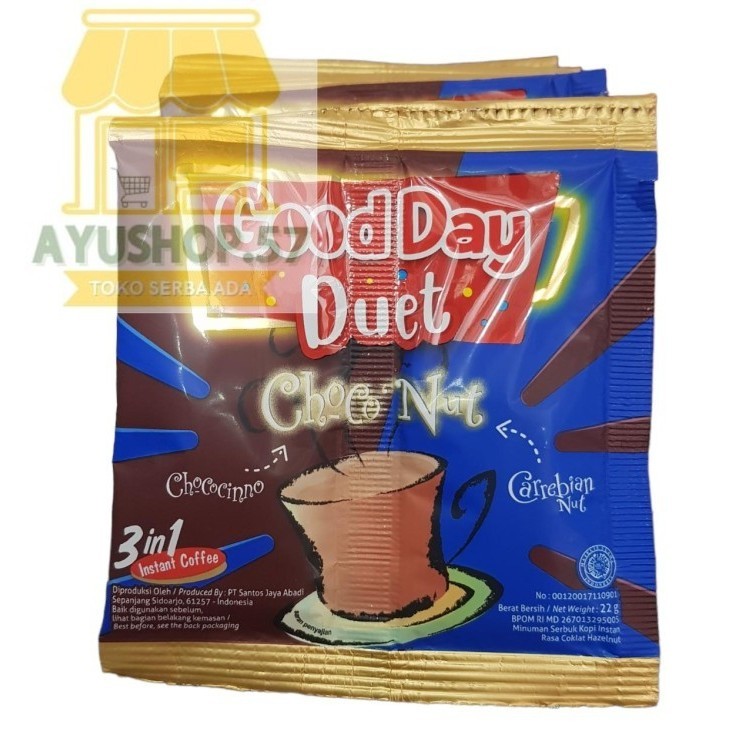 

GOOD DAY DUET RENCENG - CHOCONUT - AYUSHOP57