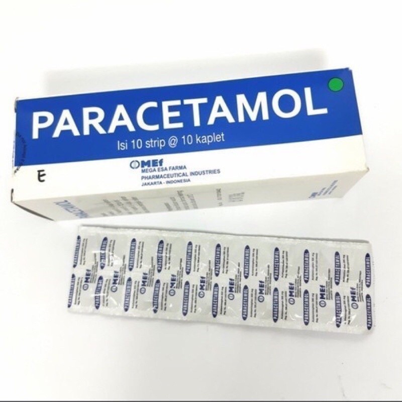 Paracetamol Mef 500mg Per Box / Tanjuang_Care