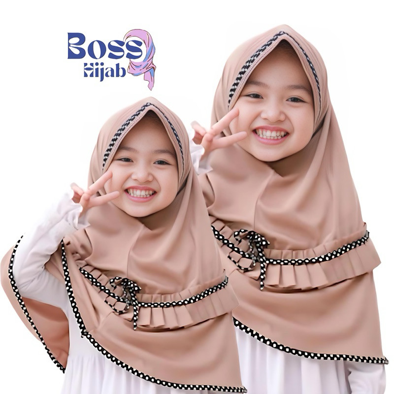 jilbab anak 3-6 tahun ARINI TK jilbab instan anak hijab anak perempuan
