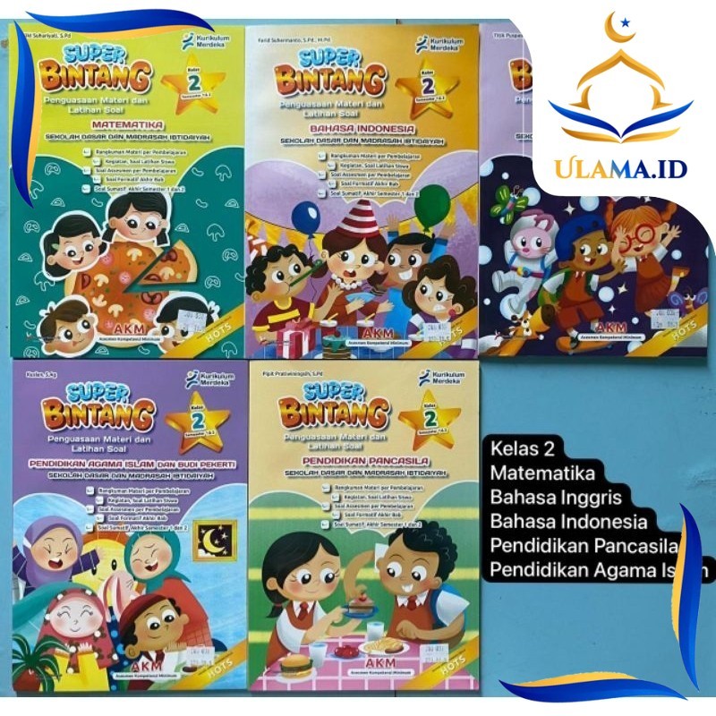 LKS/AKM KURIKULUM MERDEKA SD KELAS 2 SEMESTER 1 DAN 2 UHJ2