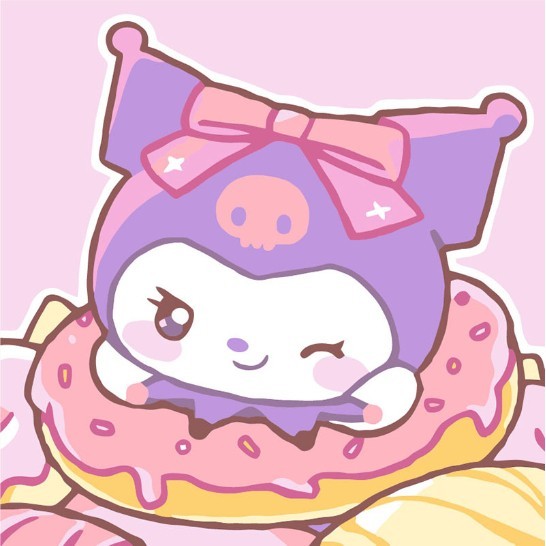 

Prakarya Anak Kanvas Lukis Anak [Seri Karakter SANRIO Lotso] Painting - Kuromi