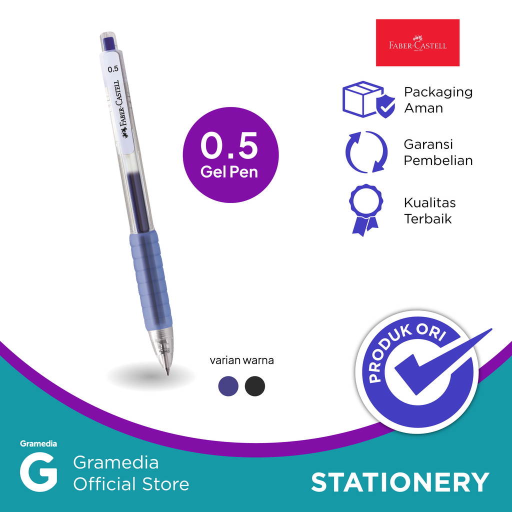 

Fast Gel Ballpoint Blue Ink 0.5 mm