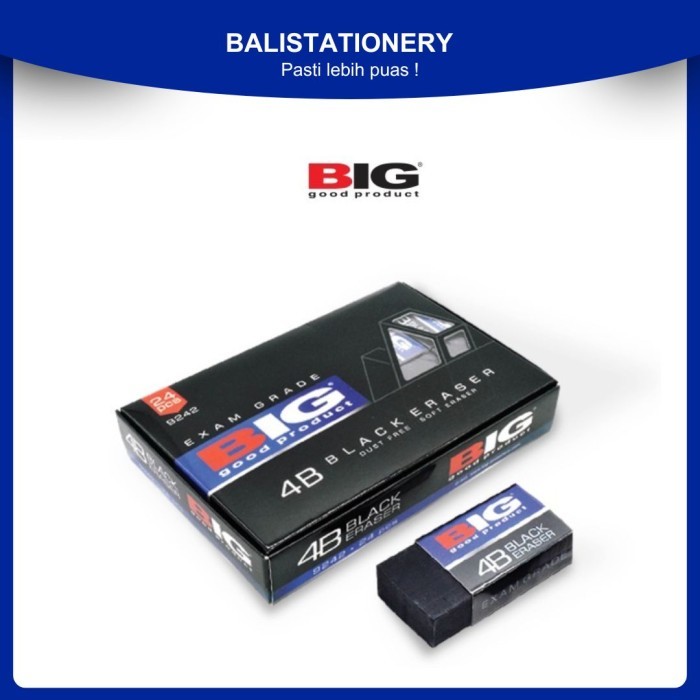 

Penghapus Eraser BIG Hitam Besar ER-9242