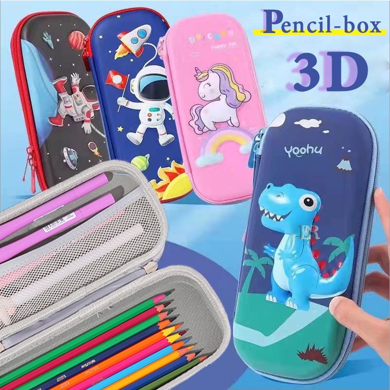 

BI S-006 Tempat Pensil 3D Alat Tulis Anti Air Anti Jatuh Multi-Fungsi Kotak Pensil Tiga Dimensi Anak Laki-Laki dan Perempuan Kapasitas Besar Kartun Kotak Pinyimpanan Pensil Pen Pulpen Perlengkapan Sekolah