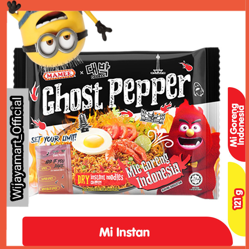 

Mamee Ghost Pepper Mie Instan Goreng Indonesia 121 g