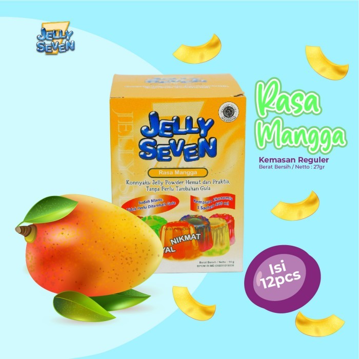 

NEW Jelly Seven Mangga 12 pcs