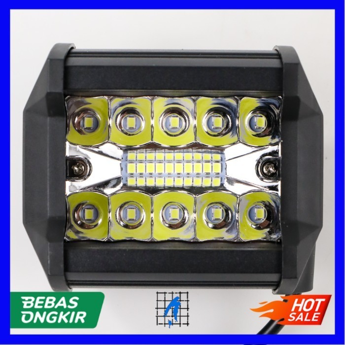 Lampu LED Spot Light Fog Mobil Truck Jeep 4 Inch 60W