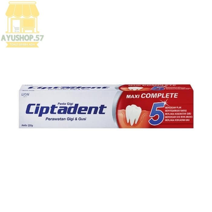 

Ciptadent Pasta Gigi 190GR - Merah 190gr - AYUSHOP57