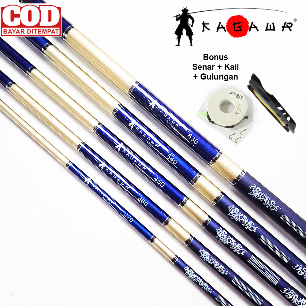 Joran Tegek Kagawa Japan Original GOLD BONUS Gulungan Tegek