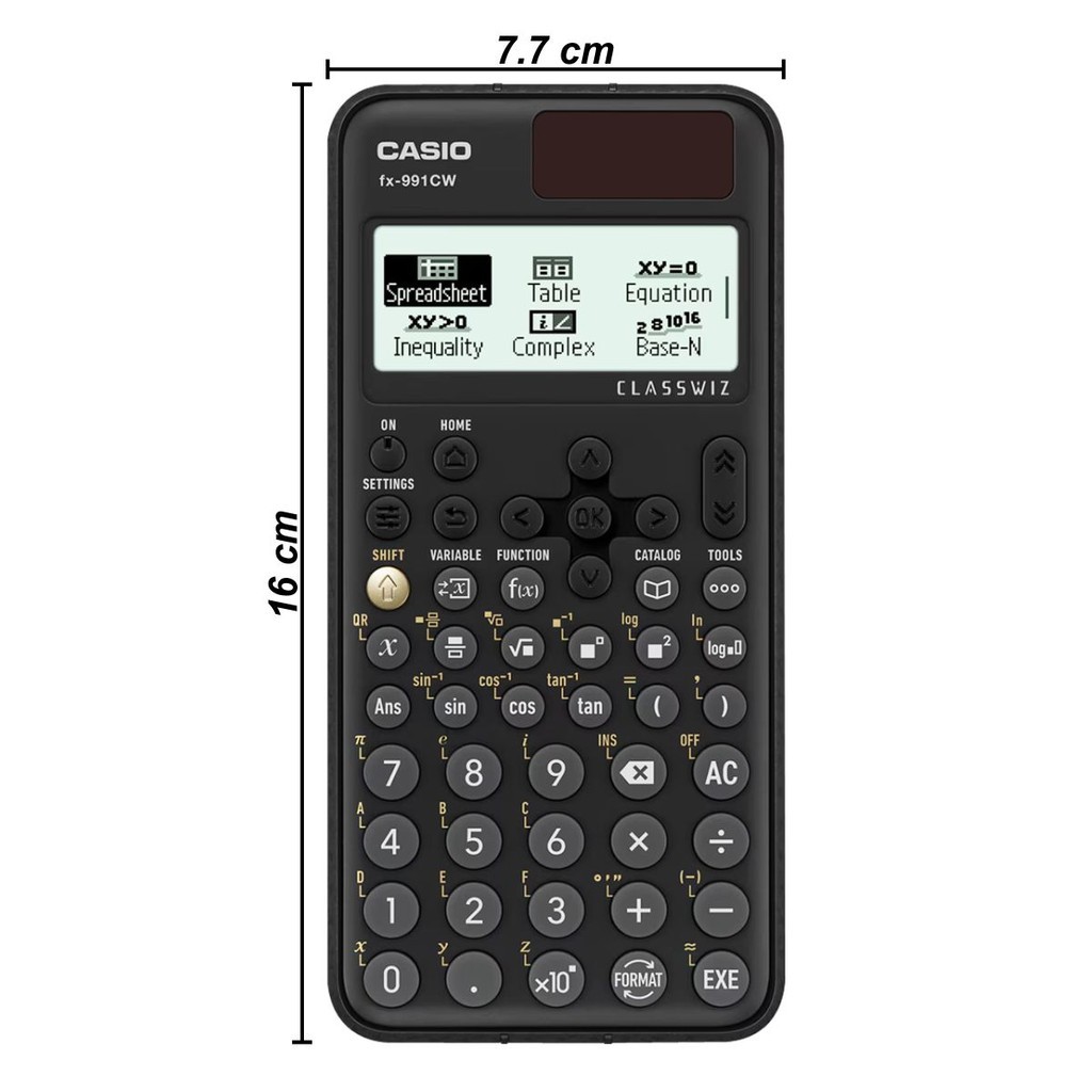 

Kalkulator Scientific Claswiz Calculator Rumus CASIO FX-991CW