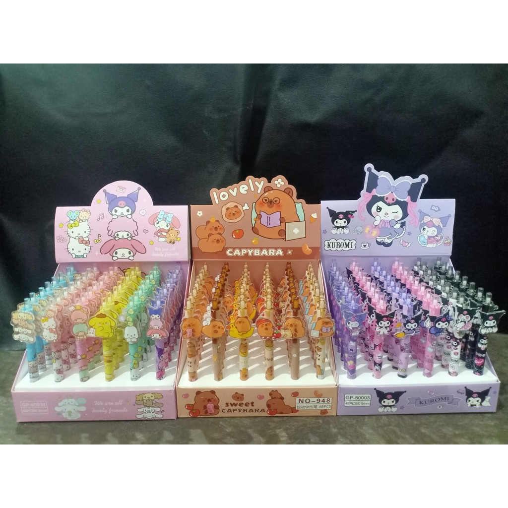 

(1 PCS) BALLPOINT AKRILIK / BOLPEN KUROMI / PULPEN CETEK ANAK / GEL PEN KLIK