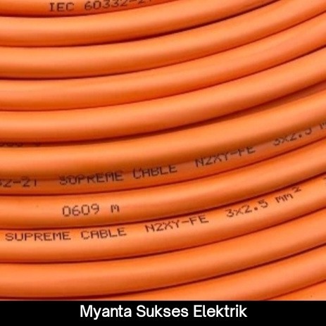 Kabel FRC 3x2,5 3x2.5 mm SUPREME Per 50m (Fire Resistance Cable) N2XY