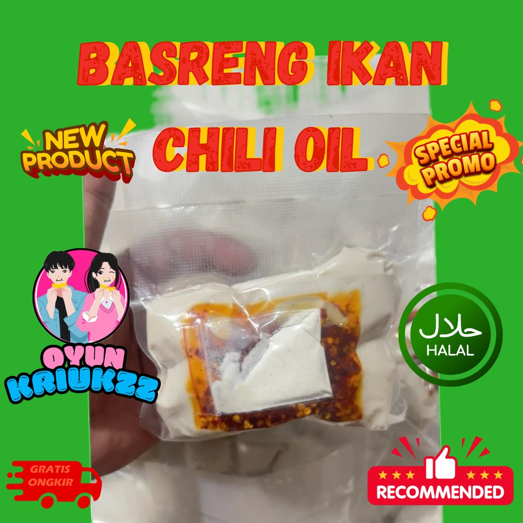 

BASRENG MENTAH BUMBU CIKRUH CHILI OIL Isi 6