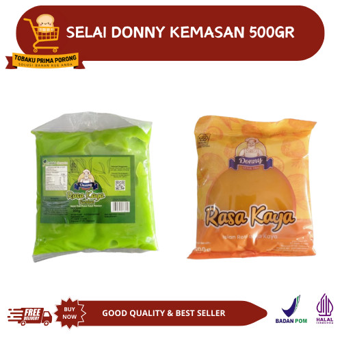 

SELAI DONNY KEMASAN 500GRAM / selai berbagai macam rasa