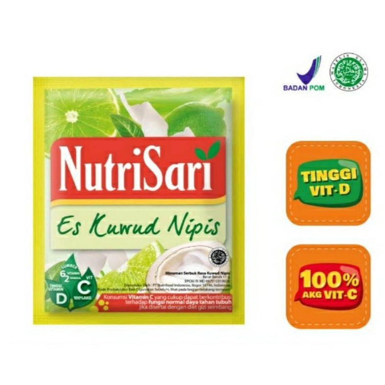 

Nutrisari Renceng Ecer Isi 10 Pcs