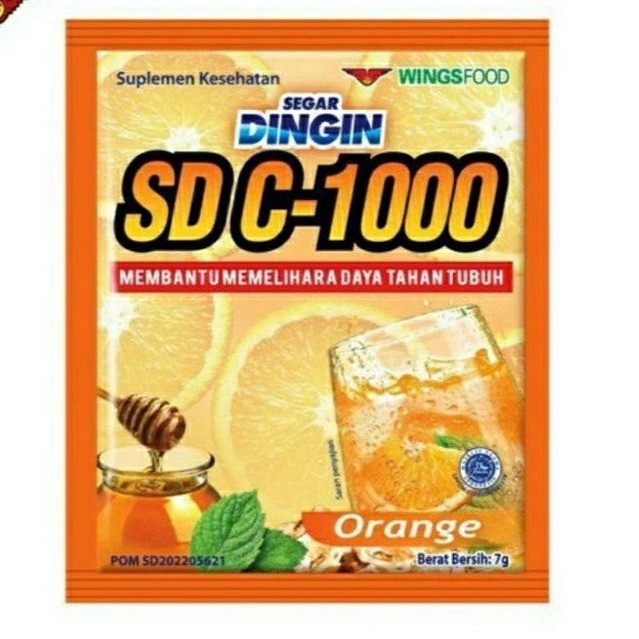 

Segar Dingin C 1000 Per Renceng Isi 12 Pcs / Minuman Bubuk Instan Segar Dingin C