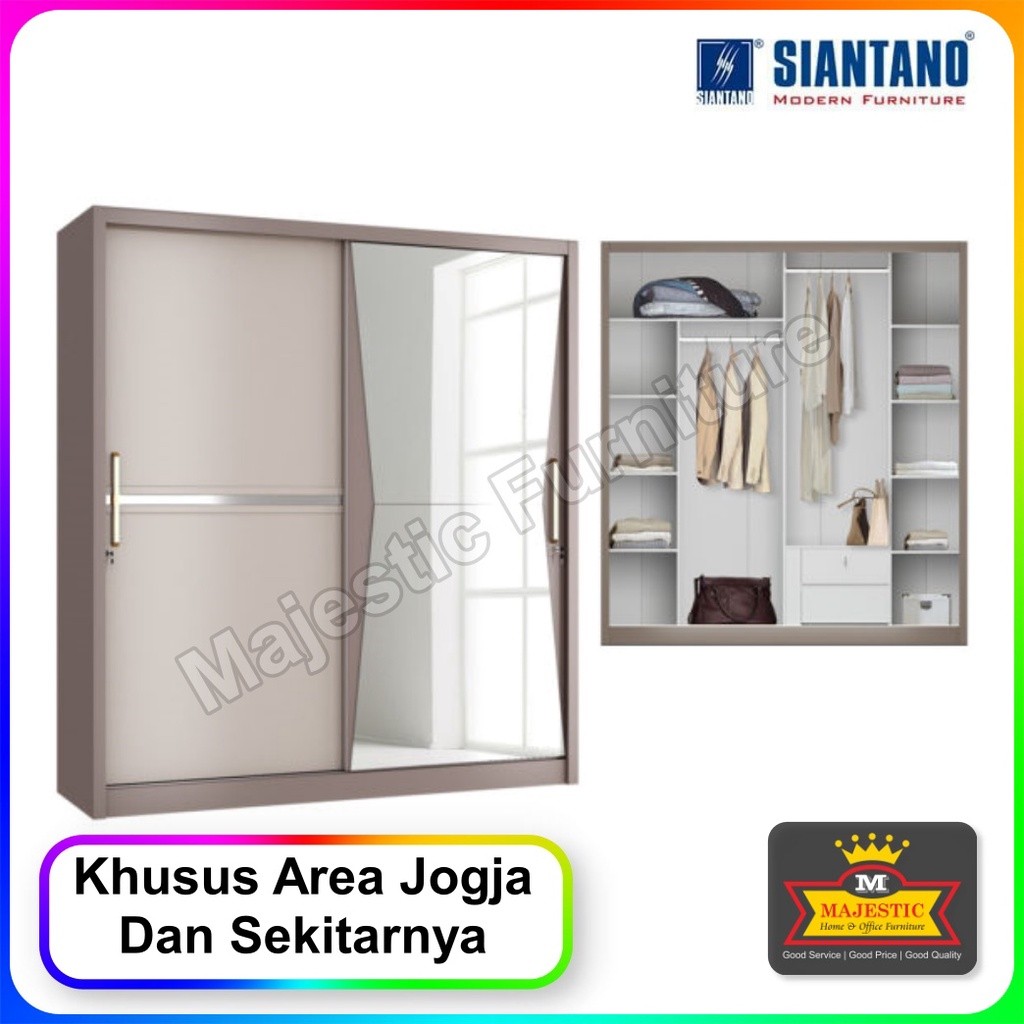 Lemari Pakaian Siantano Lp Volare 4D SL - Jogja