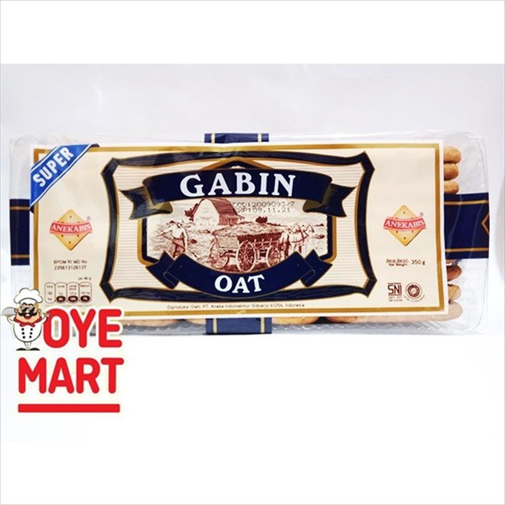 

KUE GABIN OAT 350GR/BISKUIT KERING RASA GANDUM