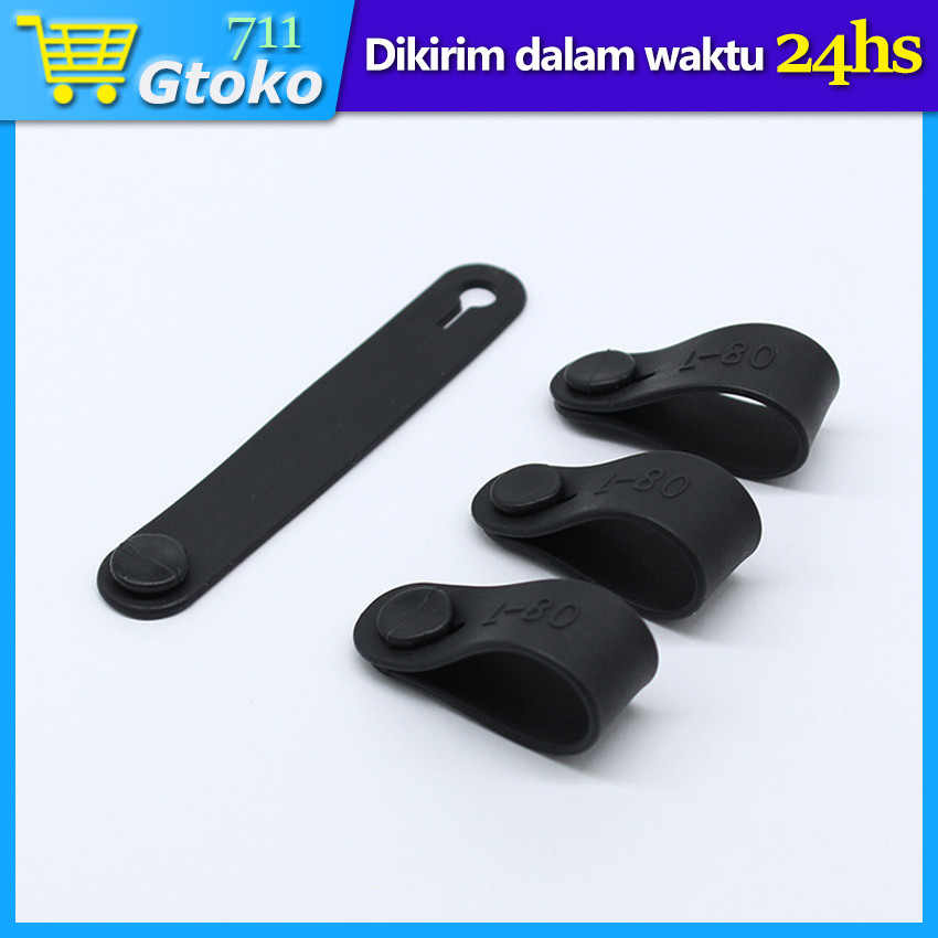 Karet Pengikat Kabel Stang Motor Universal Cable Strap Kabel Tali Ties Pengikat Kabel Stang Setir Mo