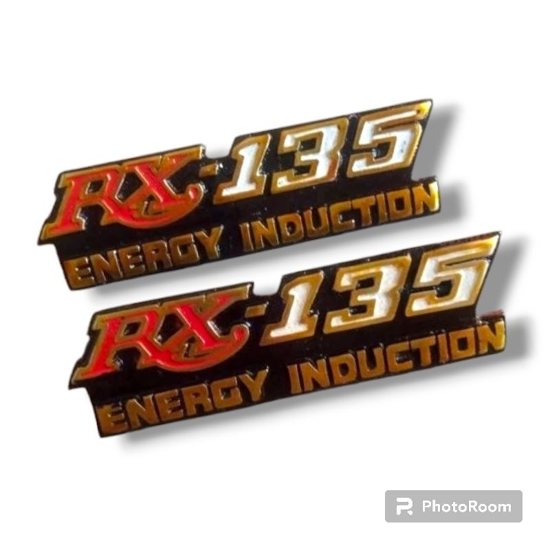 [COD] LOGO EMBLEM YAMAHA LOGO EMBLEM RX KING BOX AKI RX KING 135 115 MALAYSIA THAILAND SET KANAN KIR