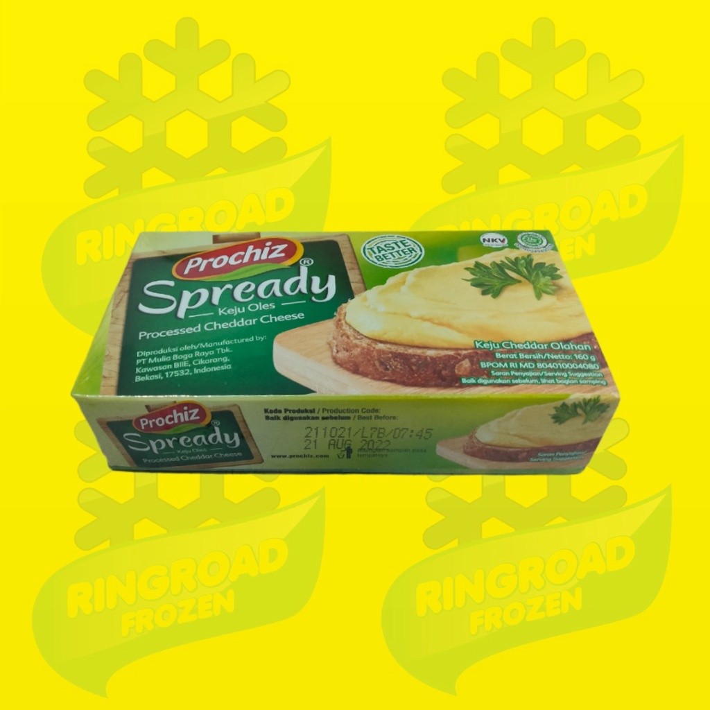 

PROCHIZ SPREADY 160 GR - KEJU OLAHAN UNTUK OLESAN