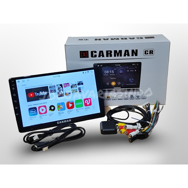 Head Unit Android CARMAN  9 inch terbaru 2024  RAM 4Gb ROM 64Gb