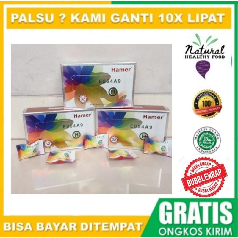

Permen Hamer Rainbow 1 Box 32 Pcs