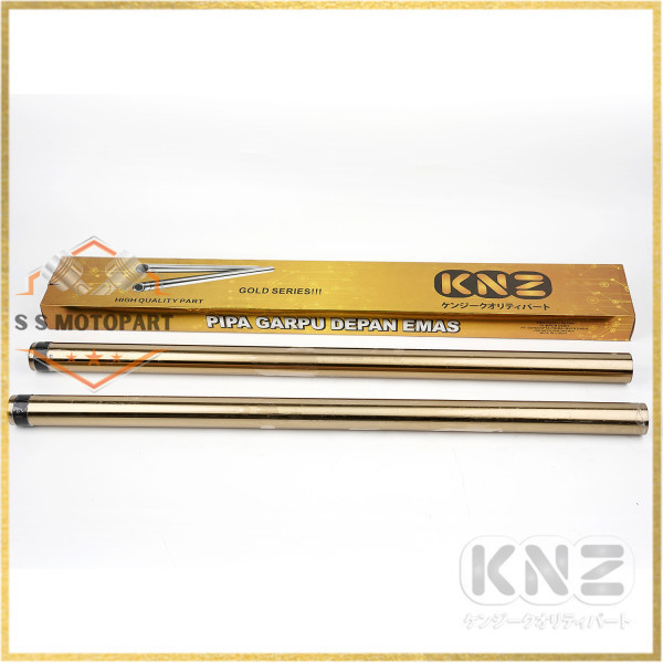 As Shock Depan Gold  KLX Front Pipe Shok  Merk Ori KNZ