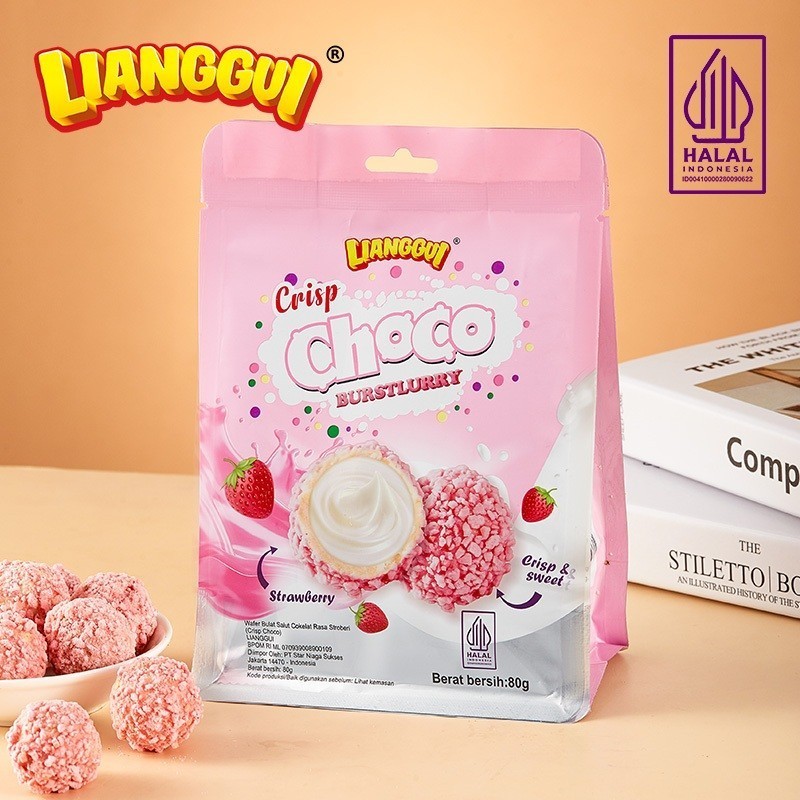 

[Permen import halal]Menjual panas LIANGGUI Burstlurry Choco Chocolate Flavour Crisp CHOCO Wafer Salut Snack Wafer Choco Ball Bola Coklat Rasa Coklat Snack Halal OATMEAL Oatmeal Crispy Taste Original & Chocolate flavour Snack Halal