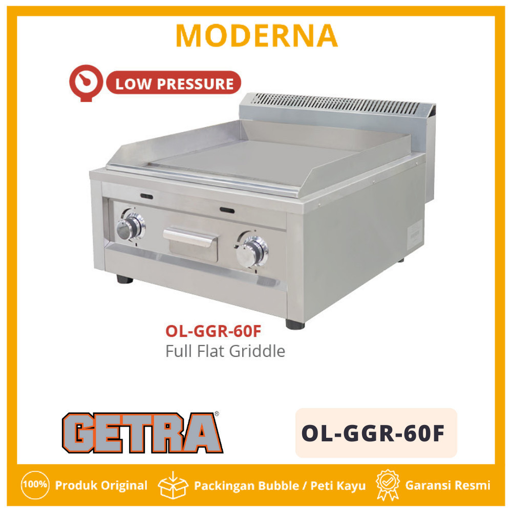 GETRA OL GGR 60F OL-GGR-60F GAS GRIDDLE FULL FLAT GRIDDLE STAINLESS Original