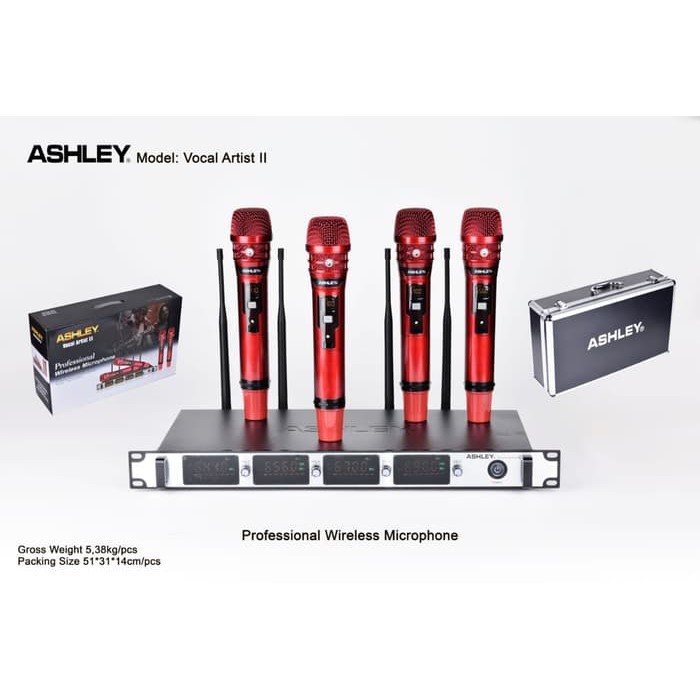 MIC WIRELESS ASHLEY VOCAL ARTIST II Mic Wireless Ashley Vocal Artis 2