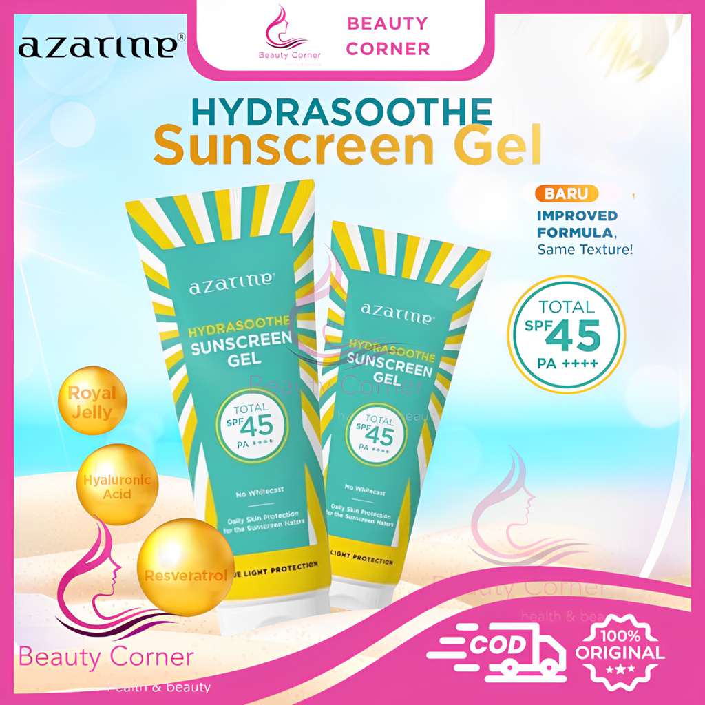 Azarine Hydrasoothe Sunscreen Gel SPF 45 PA++++