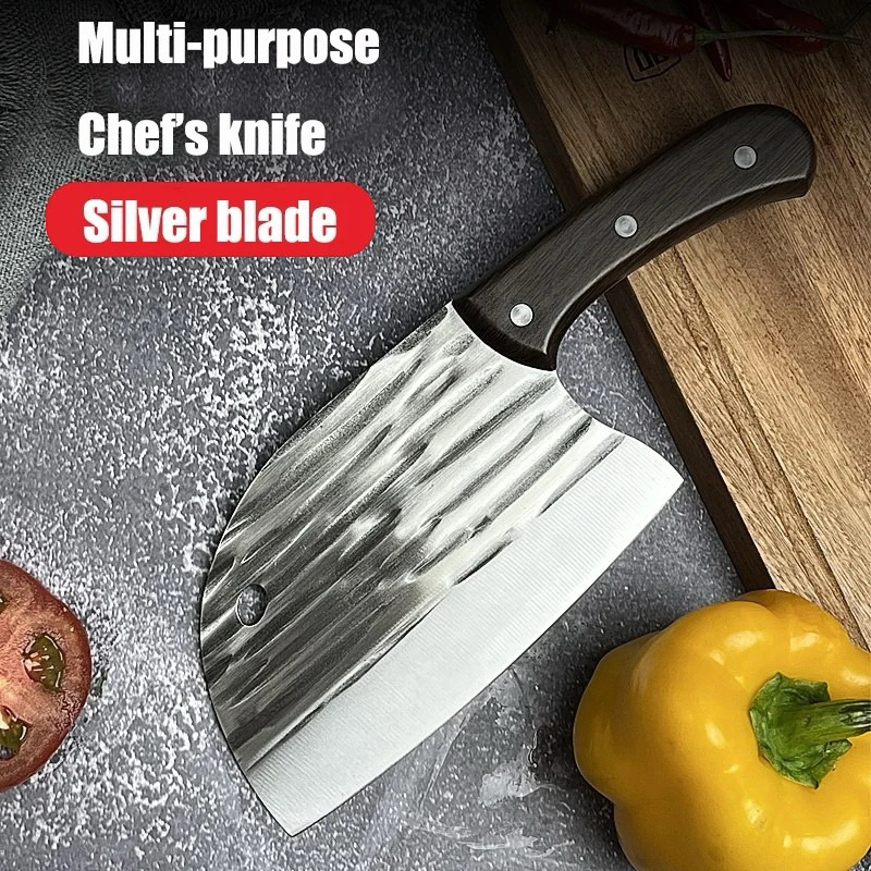 Pisau Dapur Jepang Golok Super Tajam Pemotong Daging/ Pisau Golok Potong Daging Stainless Anti Karat