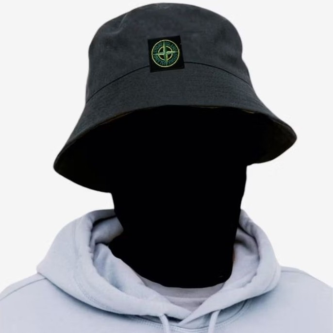 BUCKET HAT TOPI PRIA TOPI BUCKET KOREA TOPI POLOS BHST1