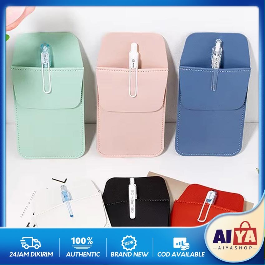 

Sarung Tempat Pensil Pulpen Dari Kulit Asli In Clothes Pocket Ballpoint Pen Pencil Case Leather