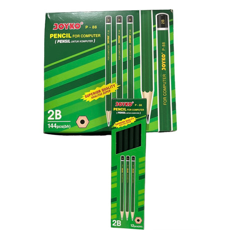 

pensil 2B JOYKO 12pc computer ( BUTAMI FASHION )