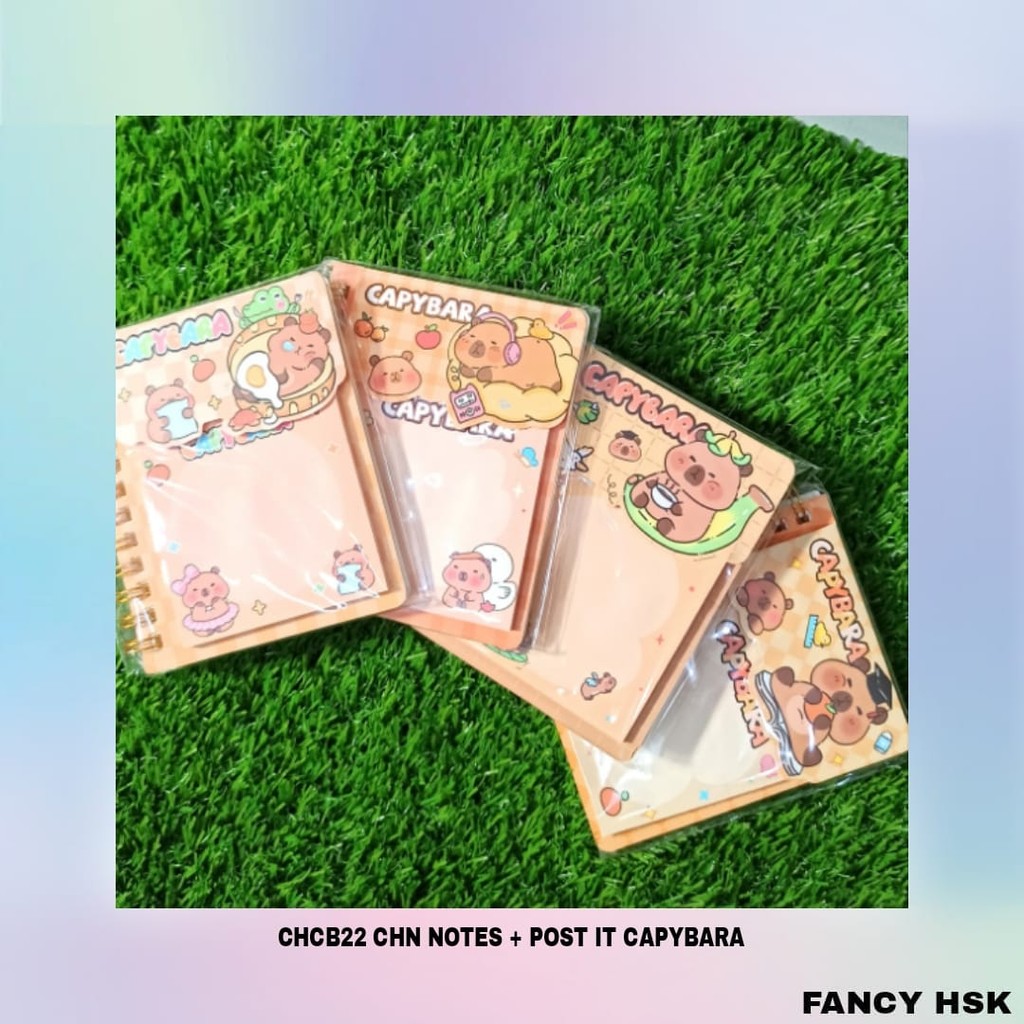 

CHN NOTES DAN POST IT CAPYBARA CHCB22