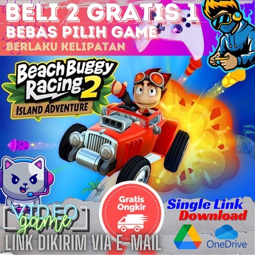 BEACH BUGGY RACING 2 ISLAND ADVENTURE Game PC dan Laptop - Download Single Link