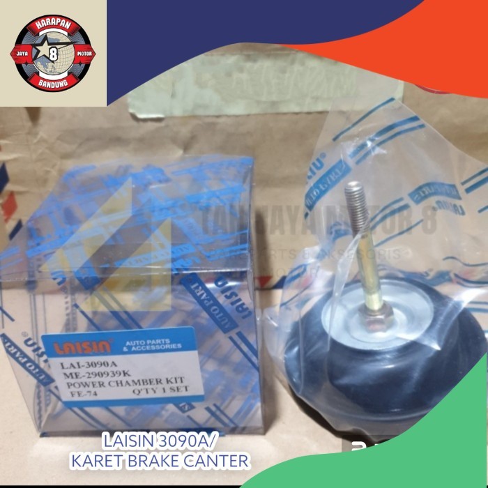 KARET BRAKE BRIK VACUM CHAMBER MITSUBISHI CANTER PS110 PS125 MERK LAISIN 3090A