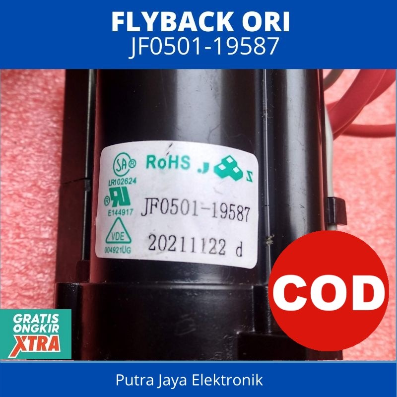 Flyback TV Polytron JF0501 19587 untuk TV Polytron 21 in