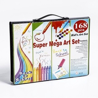 

Andma CRAYON ART SET KOPER CRAYON MEWARNAI ANAK ALAT LUKIS UNTUK SEKOLAH - 168 BLACK