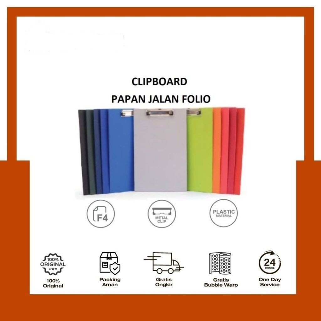 

BANTEX CLIP BOARD 4205 UKURAN FOLIO