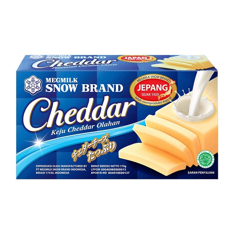

Grosir UMKM - KEJU SNOW Brand cheddar 170gr