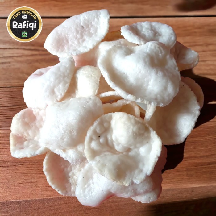 

krupuk pasir/krupuk sangrai 200 gram - Putih