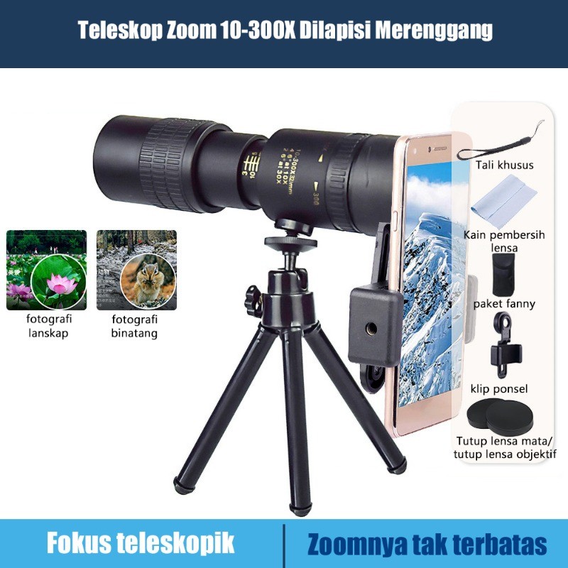 CODlensa apexel 40x zoom /Lensa Zoom Yang Dapat Ditarik HP Lens Kamera TeleZoom Apexel 10x-100x