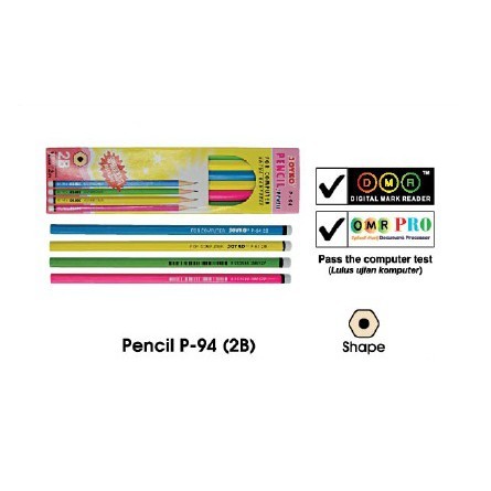 

Pencil / Pensil Joyko P-94 / 2B / 1 Box 12 Pcs