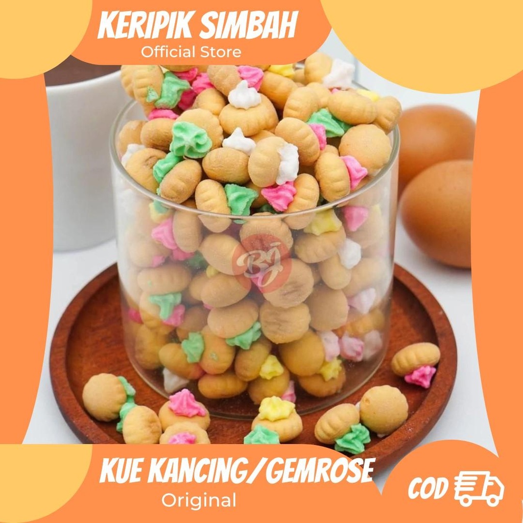 

Kue Kancing/Kue Gemrose/ Biskuit Jadul/ Kue Monas/ Kembang Gula/ Biskuit Warna-warni Gula Snacks Cookies Food