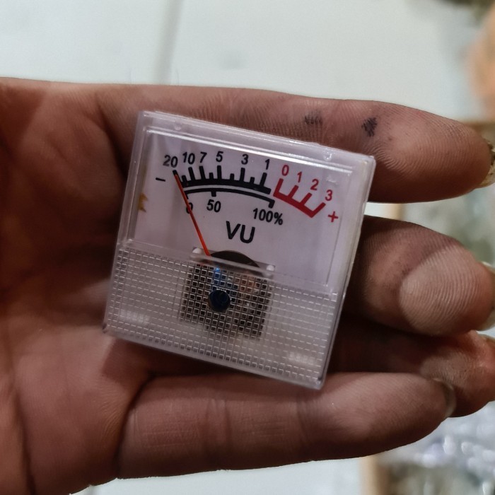 DS99 vu meter display indikator signal gelombang meter tape lama